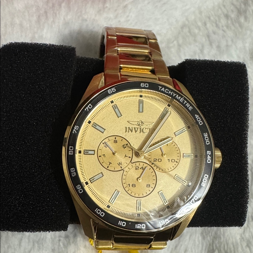 Invicta Specialty Briar Men's Watch - 42mm, Gold (49956)